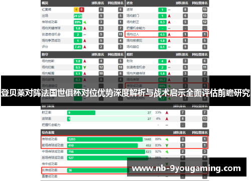 登贝莱对阵法国世俱杯对位优势深度解析与战术启示全面评估前瞻研究